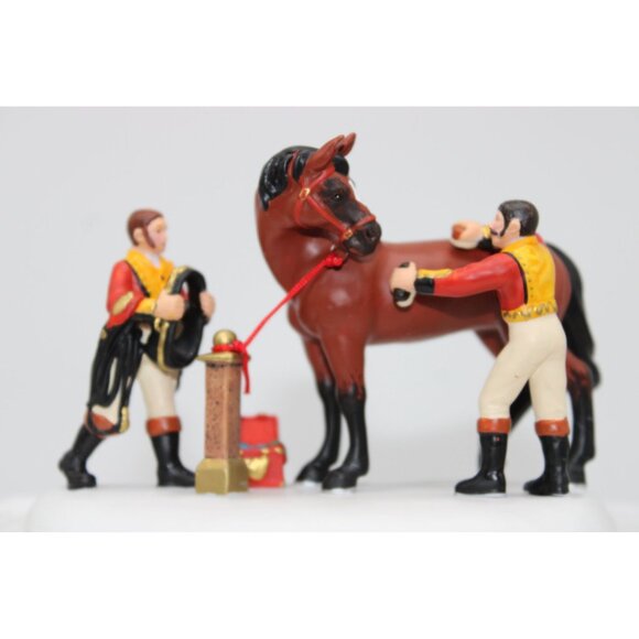 Dept 56 Dickens Village - Tending the Royal Horses - Picture 3 of 5
